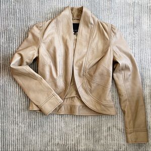 The Limited leather jacket size xs